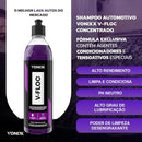 KIT SHAMPOO V-FLOC CERA TOK FINAL REVITALIZADOR INTENSE 240ML VONIXX PRETINHO VINTEX