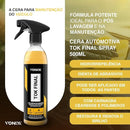 KIT SHAMPOO V-FLOC CERA TOK FINAL REVITALIZADOR INTENSE 240ML VONIXX PRETINHO VINTEX